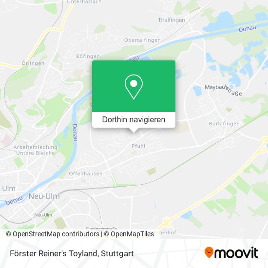 Förster Reiner's Toyland Karte