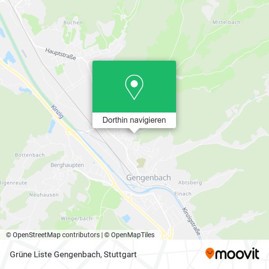 Grüne Liste Gengenbach Karte
