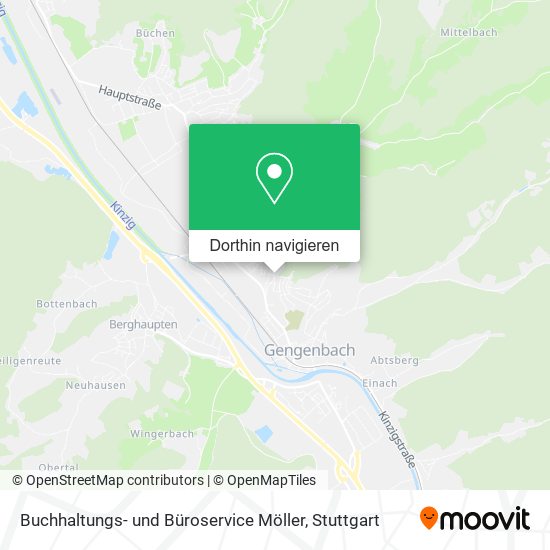Buchhaltungs- und Büroservice Möller Karte