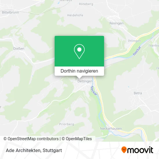 Ade Architekten Karte