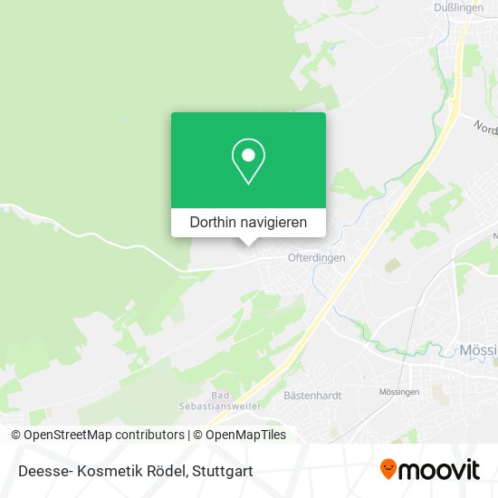 Deesse- Kosmetik Rödel Karte