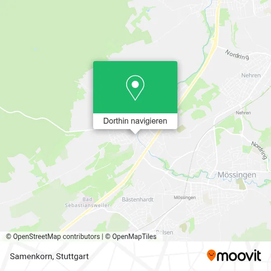 Samenkorn Karte