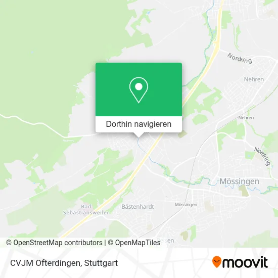 CVJM Ofterdingen Karte