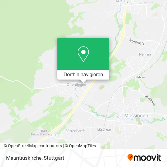Mauritiuskirche Karte