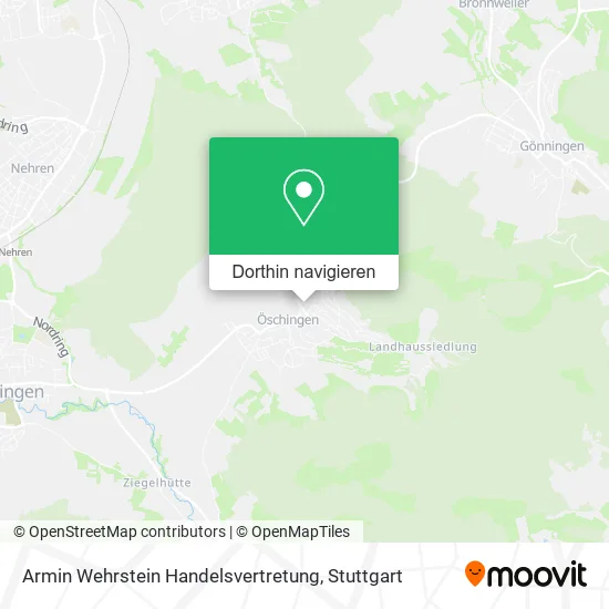 Armin Wehrstein Handelsvertretung Karte