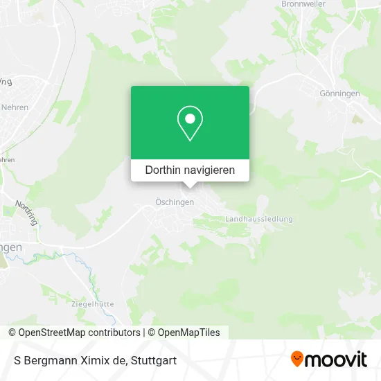 S Bergmann Ximix de Karte