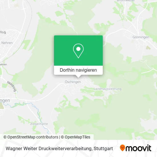 Wagner Weiter Druckweiterverarbeitung Karte