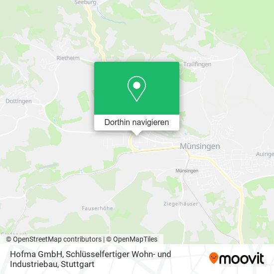 Hofma GmbH, Schlüsselfertiger Wohn- und Industriebau Karte