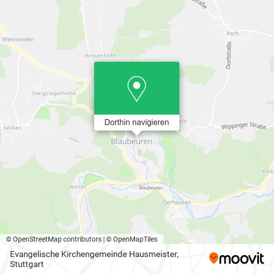 Evangelische Kirchengemeinde Hausmeister Karte