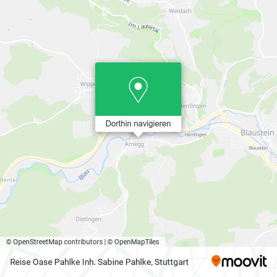 Reise Oase Pahlke Inh. Sabine Pahlke Karte