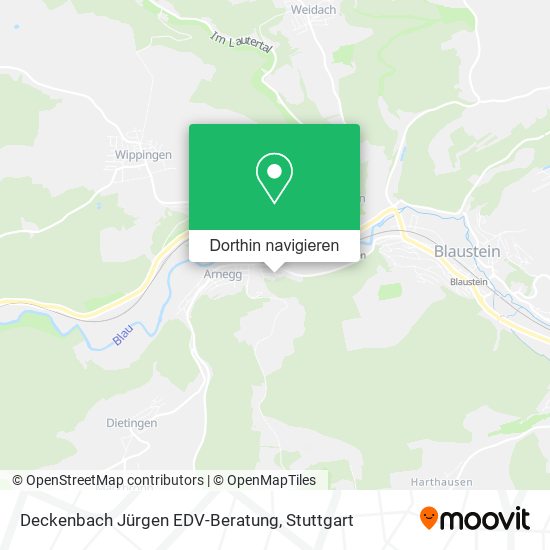 Deckenbach Jürgen EDV-Beratung Karte