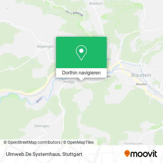 Ulmweb.De Systemhaus Karte