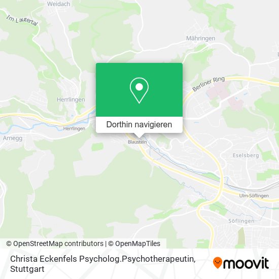 Christa Eckenfels Psycholog.Psychotherapeutin Karte