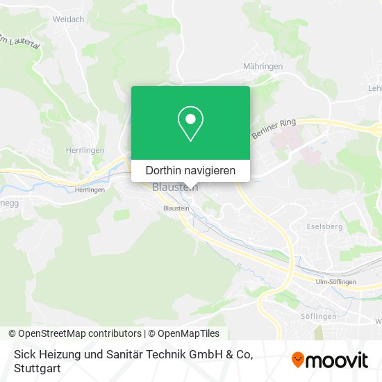 Sick Heizung und Sanitär Technik GmbH & Co Karte