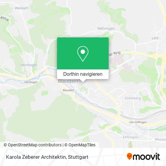 Karola Zeberer Architektin Karte
