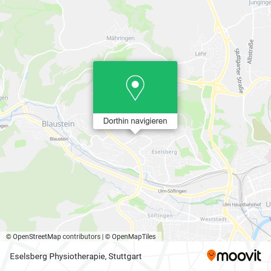 Eselsberg Physiotherapie Karte