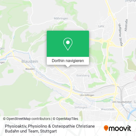Physioaktiv, Physiolino & Osteopathie Christiane Budahn und Team Karte