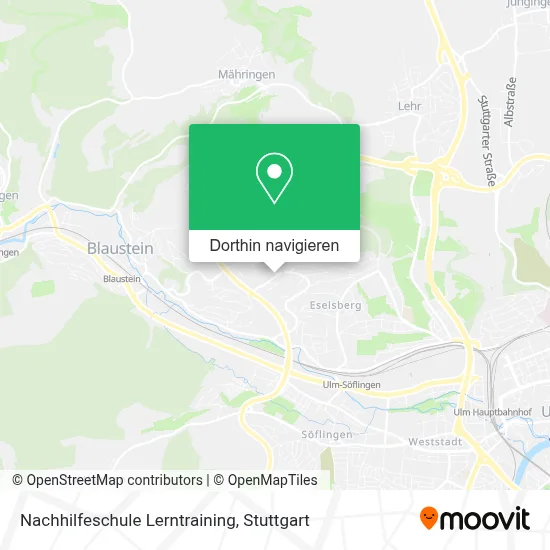 Nachhilfeschule Lerntraining Karte