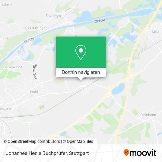 Johannes Henle Buchprüfer Karte