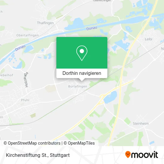 Kirchenstiftung St. Karte