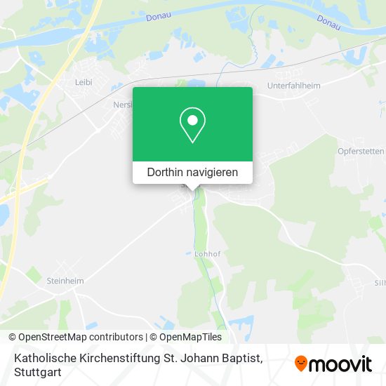 Katholische Kirchenstiftung St. Johann Baptist Karte