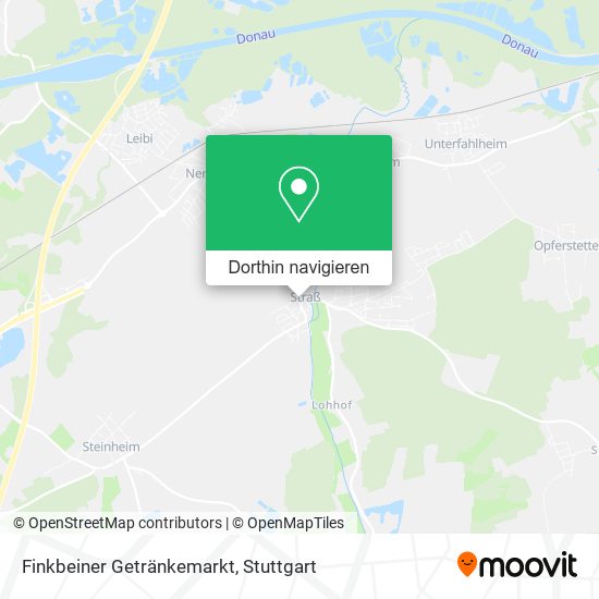 Finkbeiner Getränkemarkt Karte