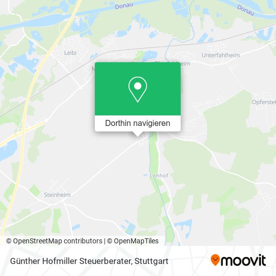 Günther Hofmiller Steuerberater Karte