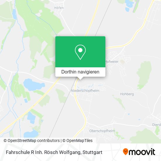 Fahrschule R Inh. Rösch Wolfgang Karte