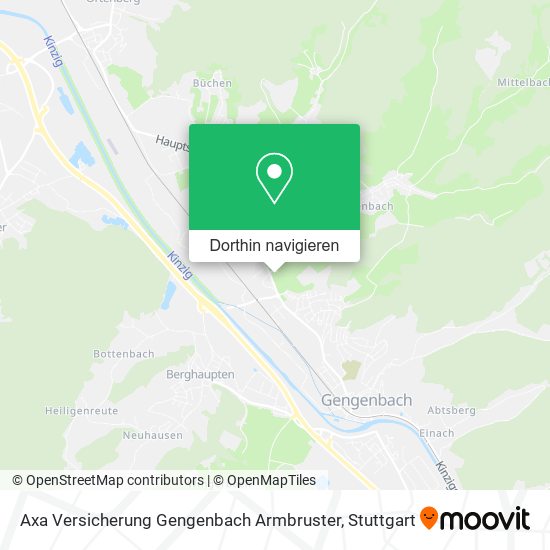 Axa Versicherung Gengenbach Armbruster Karte