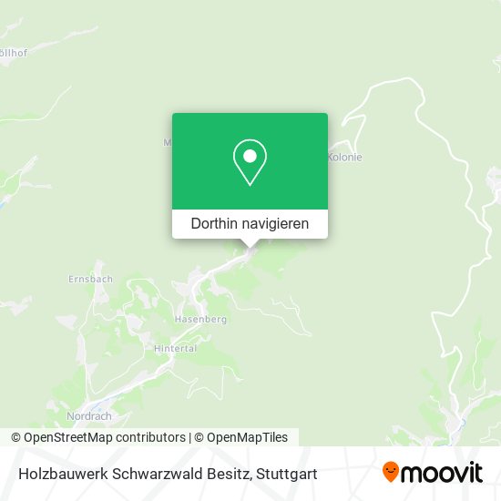 Holzbauwerk Schwarzwald Besitz Karte
