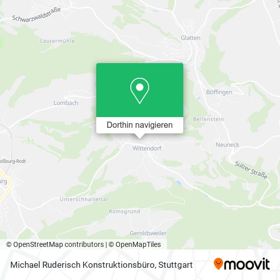 Michael Ruderisch Konstruktionsbüro Karte