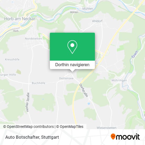 Auto Botschafter Karte