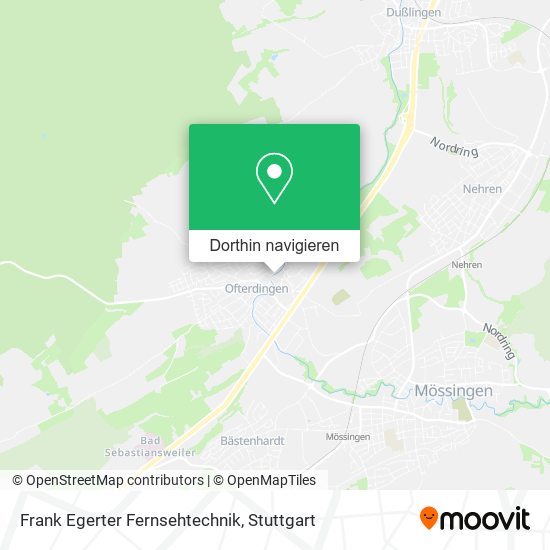 Frank Egerter Fernsehtechnik Karte
