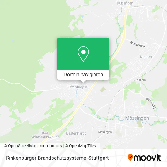 Rinkenburger Brandschutzsysteme Karte