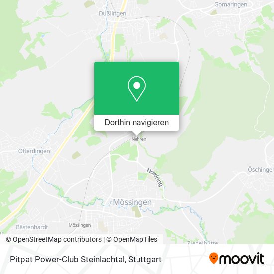 Pitpat Power-Club Steinlachtal Karte