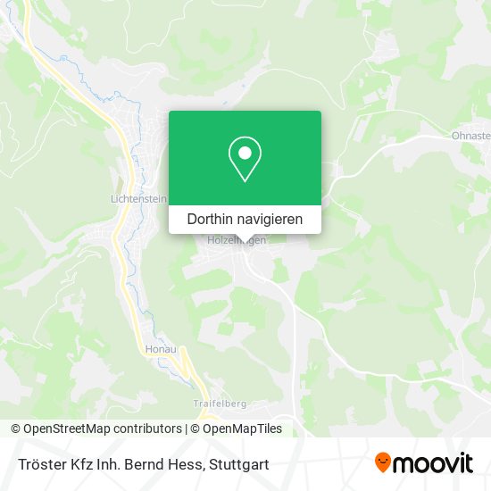 Tröster Kfz Inh. Bernd Hess Karte