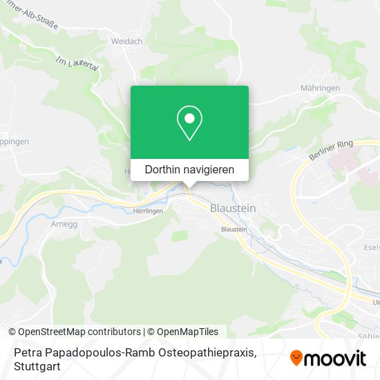 Petra Papadopoulos-Ramb Osteopathiepraxis Karte