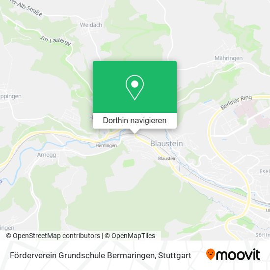 Förderverein Grundschule Bermaringen Karte