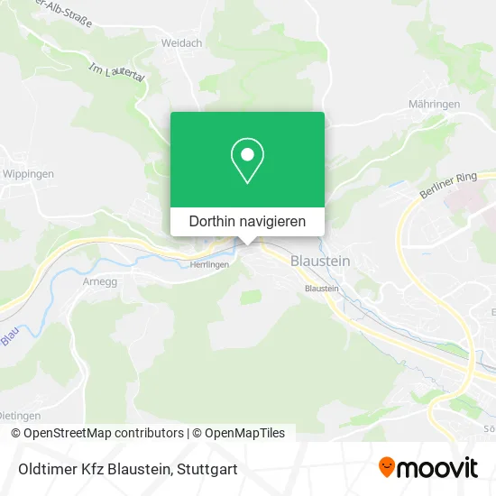 Oldtimer Kfz Blaustein Karte