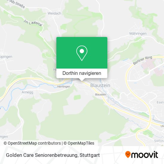 Golden Care Seniorenbetreuung Karte