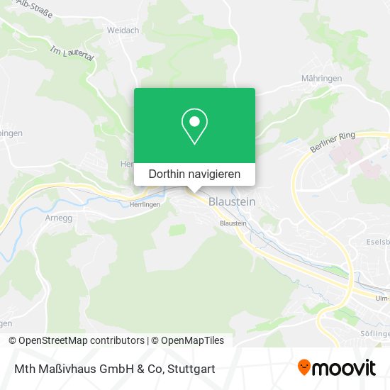 Mth Maßivhaus GmbH & Co Karte