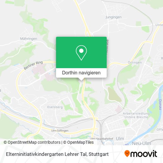Elterninitiativkindergarten Lehrer Tal Karte