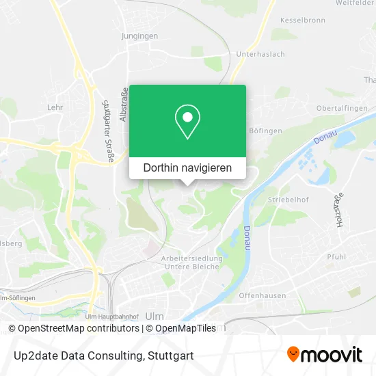 Up2date Data Consulting Karte