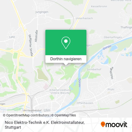 Nico Elektro-Technik e.K. Elektroinstallateur Karte