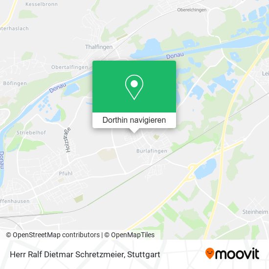 Herr Ralf Dietmar Schretzmeier Karte