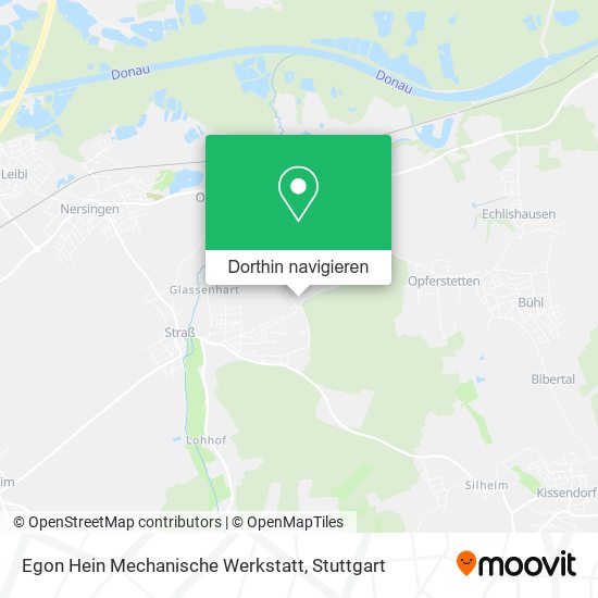 Egon Hein Mechanische Werkstatt Karte