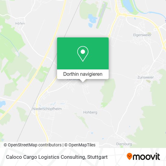 Caloco Cargo Logistics Consulting Karte