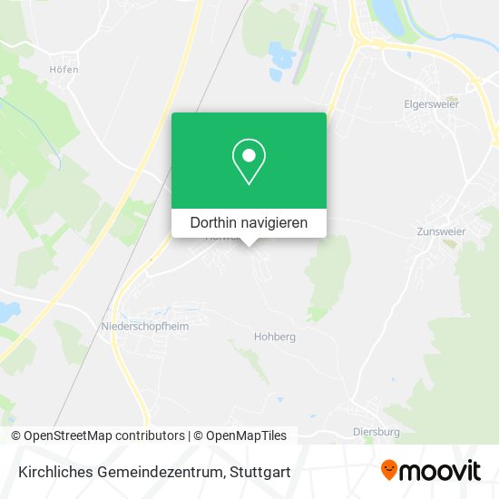 Kirchliches Gemeindezentrum Karte