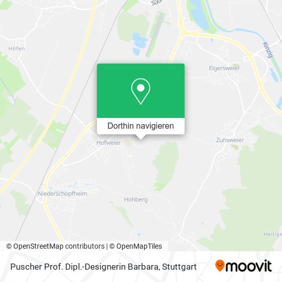 Puscher Prof. Dipl.-Designerin Barbara Karte