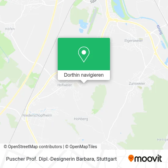 Puscher Prof. Dipl.-Designerin Barbara Karte